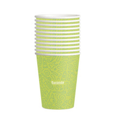 BICCHIERI MONOART GRAFFITI LIME X50 - Dental Trey