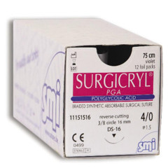 AGHI SURGICRYL PGA DS 24 EP2-3/0 X12