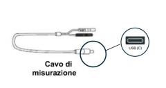 ROOTER X3000 FKG CAVO DI MISURAZIONE USB-C