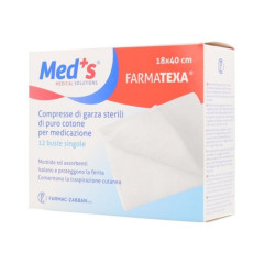 GARZA STERILE 18X40CM 12 PZ