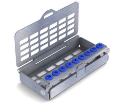 PORTAFRESE NICHROMINOX ULTRALIGHT 9 FORI BLU