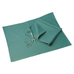 TELI CHIRURGICI HS COTONE 45X60 VERDE X5