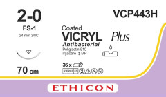 AGHI ETH. VCP443H FS-1 2-0 X36 VICRYL PLUS