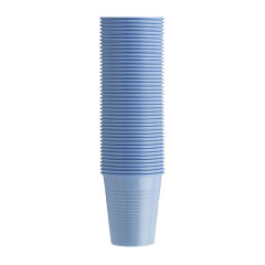 BICCHIERI MONOART COL.AZZURRO X3000
