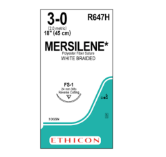 AGHI ETH. R647H FS-1 3-0 X36 MERSILENE 