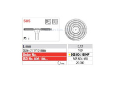 DISCHI EDENTA DIAMANTATE SUPERFLEX TURBO 505.504.160HP  X1