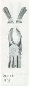 AESC. PINZA ESTRAZIONE DG 118
