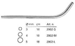 CANNULA ASA INOX 2902-L 5MM.