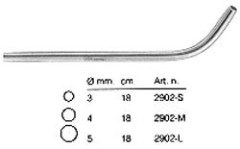 CANNULA ASA INOX 2902-M 4MM.