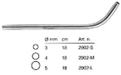 CANNULA ASA INOX 2902-S 3MM.