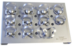 PIASTRA GANCI HS INOX 11 SEDI VUOTA