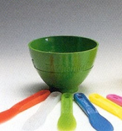 TAZZA ZHERMACK IN GOMMA VERDE