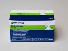 MASCHERINE TECNOL (NUOVA HALYARD) 47080 CON ELASTICI AZZURRE X50