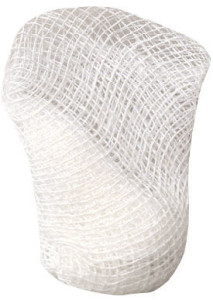 TAMPONI DI GARZA HS NOCE M 500 PZ