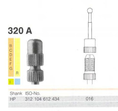 MANDRINI MEIS. HP 320A-016 X2