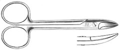 ASA FORBICI 5600-2 CORONE CURV.ZIGR