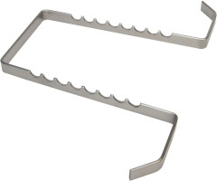 RASTRELLIERA INOX HS 8 SEDI