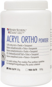 ACRYL ORTHO HS POLV.TRASP. 500 G