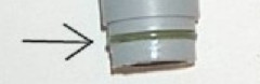 TERMINALE CATTANI MAN.B D.16 R O'RING 2081 VERDI 215938 X1