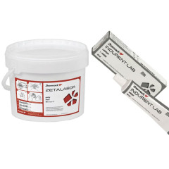 Acquista 1 Zhermack Zetalabor barattolo da 10 kg in OMAGGIO 5 Indurent Lab da 60 ml